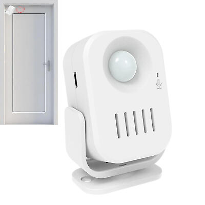 #ad Door Chime Business Door Entry Chime Wireless Motion Sensor Detector for Shop $15.22