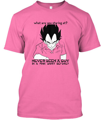 #ad Vegeta Pink Badman T shirt Made in the USA Size S to 5XL $21.97