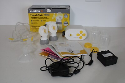 #ad Medela Pump In Style Breast Pump Double Electric w Power Adapter amp; Battery Pack $59.50