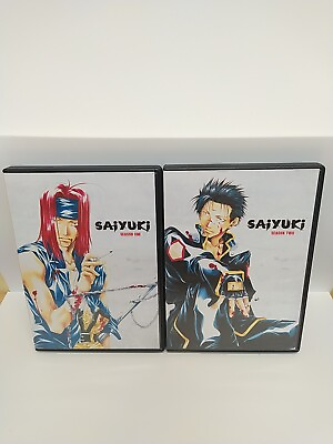 #ad Saiyuki Anime Complete Seasons 1 amp; 2 DVD 10 Disc Set Japanese Anime RARE OOP $22.99