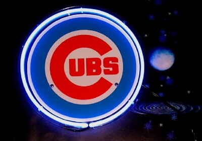 #ad CoCo Chicago Cubs Beer Acrylic 12quot;x12quot; Neon Sign Light Bar light Pub $79.99