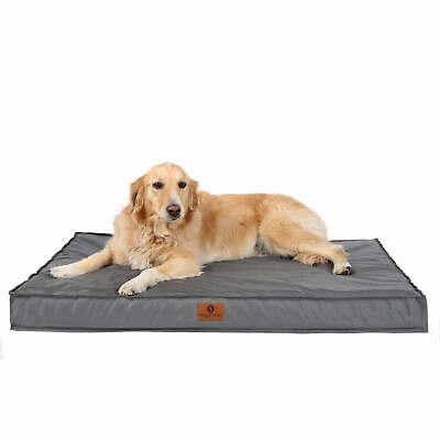 #ad Super Soft Small Medium Large Jumbo Dog Bed Orthopedic Memory Foam Pet Mattress $39.98