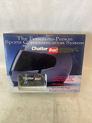 #ad Chatter Box Person To Person Full Face Unit Sports Communication System 08 050 $74.99