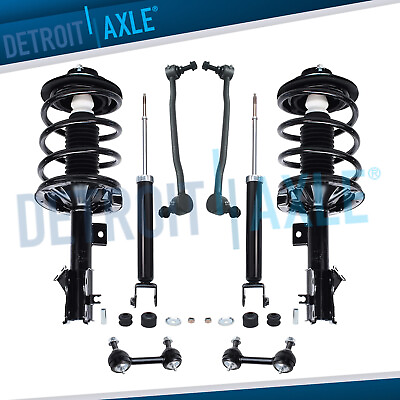 #ad 8pc Front amp; Rear Struts Shock Absorbers Sway Bars for 2004 2008 Nissan Maxima $212.89