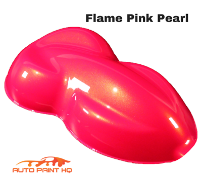 #ad Flame Pink Pearl Basecoat High Solids Clearcoat Gallon Car Auto Paint Kit $399.95