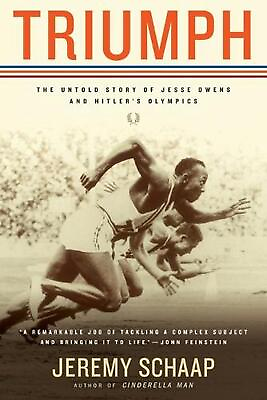 #ad Triumph: The Untold Story of Jesse Owens and Hitler#x27;s Olympics by Jeremy Schaap $20.88