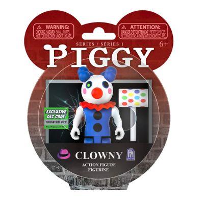 #ad Official Piggy Clowny Action Figure Series 1 $9.99