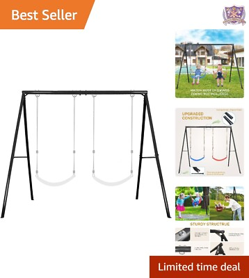 #ad Heavy Duty Swing Stand 400lb Load Capacity Extra Large Indoor Outdoor $240.97