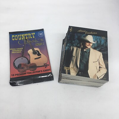 #ad COUNTRY CLASSICS 1992 Cards: Near Complete Set GENE AUTRY CLINT BLACK etc. $3.99