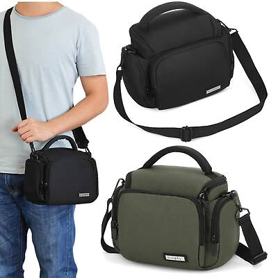 #ad Camera Shoulder Bag Crossbody Waterproof Protective Case for Canon Nikon Sony $14.24