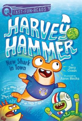 #ad Davy Ocean New Shark in Town Hardback Harvey Hammer $18.15