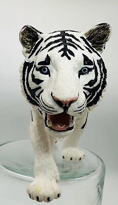 #ad 10” Long White Bengal Tiger Wild Safari Animal Toy Figure Safari Ltd $7.65