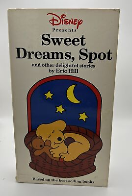 #ad Disney’s Sweet Dreams Spot VHS 1998 Great Kids Tape $13.50
