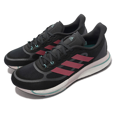 #ad adidas Supernova W Carbon Grey Rose Pink Women Running Sports Shoes S42720 AU $157.00