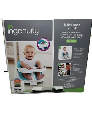 #ad Ingenuity Baby Base 2 in 1 Seat Booster Feeding Seat  $19.99