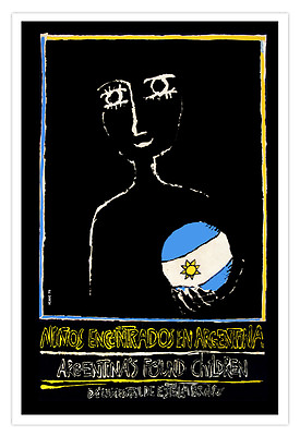 #ad Cuban decor Wall Design movie Poster for ARGENTINA found Children.film $18.99