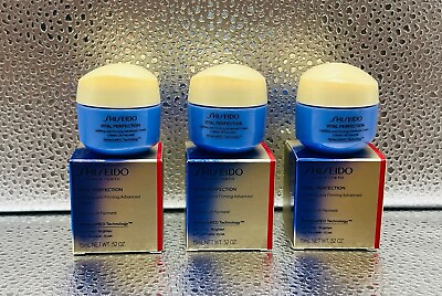#ad Shiseido Uplifting and Firming Advanced Cream *NEW FORMULA 15ml X3 45ml $38.00