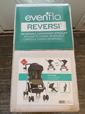 Evenflo Reversi Lightweight Reversible Stroller Leonis Green BRAND NEW IN HAND $89.99