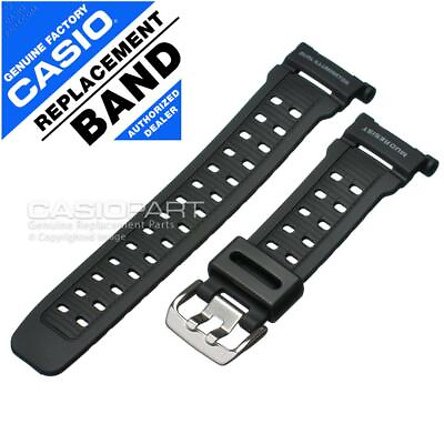 #ad Genuine Casio Black Rubber Watch Band Strap for G Shock Mudman G9000 G 9000 1V $29.10