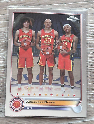 #ad YOU PICK 2022 Topps Chrome McDonald’s All American Arkansas Bound Boys RC #65 or $2.00
