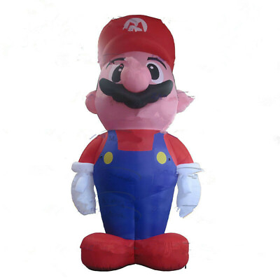 #ad 13ft Inflatable Super Mario For Advertising With Air Blower $680.00