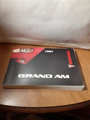 #ad Pontiac Grand AM 1997 Owners Car Manual Used $9.99