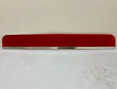 #ad Vintage 6 x 48quot; Sport Shield Red Bug Wind Deflector With Hardware $213.05
