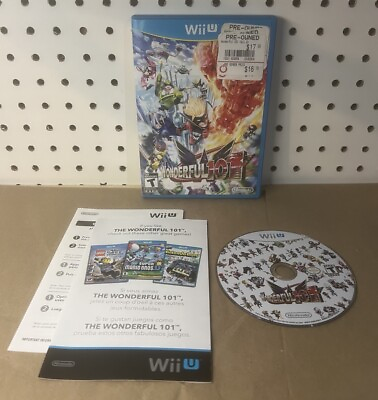 #ad The Wonderful 101 Nintendo Wii U 2013 Complete CIB Tested amp; Working $15.49