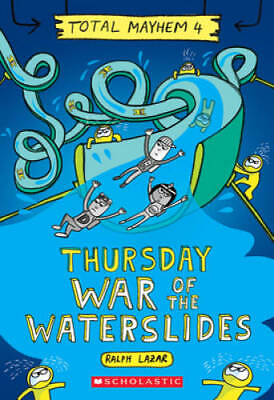 #ad Thursday War of the Waterslides Total Mayhem 4 Paperback GOOD $3.48