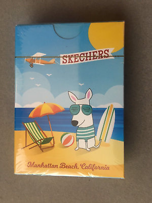 #ad New Playing Cards Skechers Dog on Beach California Standard Size $9.99