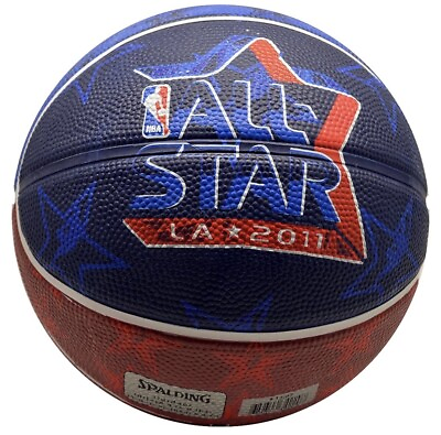 #ad Spalding NBA Mini Basketball Novelty Size 22quot; ALL STAR Los Angeles 2011 $21.99