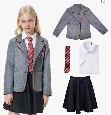 #ad Matilda the Musical Roald Dahl’s Cosplay Costume Kids XL Uniform Skirt NEW $40.00