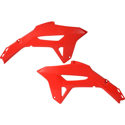 #ad Cycra Radiator Shrouds Scoops Red Fits HONDA CRF250R 2022 CRF450R 2021 2023 $62.49