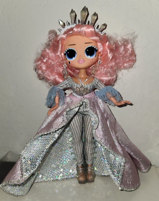 #ad LOL Surprise OMG Winter Disco CRYSTAL STAR Fashion Doll PINK HAIR MGA $24.99