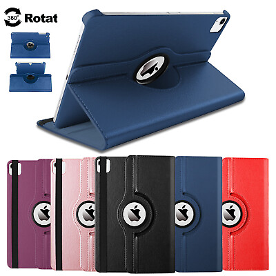#ad 360 Rotating PU Leather Case Smart Stand Cover For iPad Air 5 Air 4 Gen 10.9in $12.95