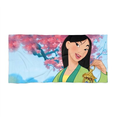 #ad New Princess Mulan Beach Towel $40.00