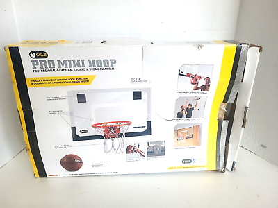 #ad NBA indoor Mount Basketball Hoop SKLZ Pro Mini Basketball Hoop Original USA $45.00