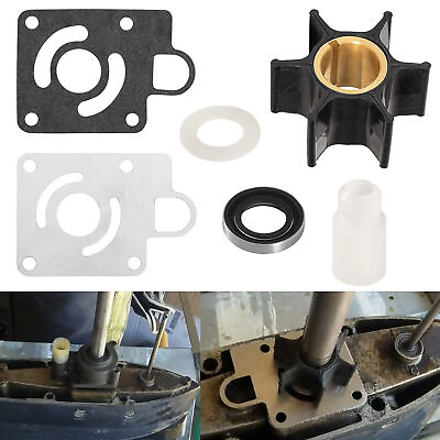 #ad Water Pump Impeller Kit Without Housing For Chrysler Force Outboard 75 140 HP $31.98