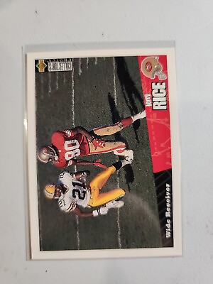 #ad 1996 Collectors Choice #104 Jerry Rice San Francisco 49ers Card $1.75
