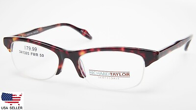 #ad NEW Richard Taylor SCOTTSDALE JUNIE TORTOISE EYEGLASSES GLASSES 50 17 140 B30mm $68.99