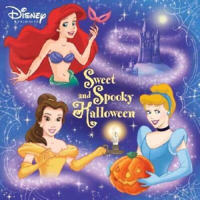 #ad Sweet and Spooky Halloween Disney Princess Pictureback R Paperback GOOD $3.73