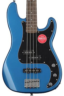 #ad Squier Affinity Series Precision Bass Lake Placid Blue with Laurel Fingerboard $279.99