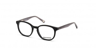 #ad Skechers SE1163 Black 002 Plastic Kids Round Optical Eyeglasses Frame 48 17 135 $95.60