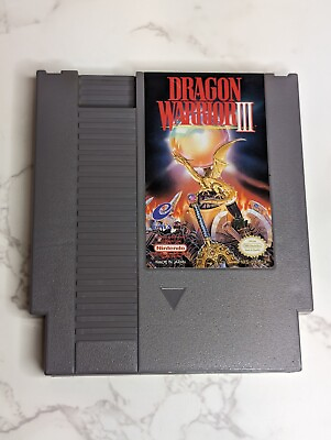 #ad Dragon Warrior III 3 Nintendo Entertainment System NES Very Good Condition $114.95