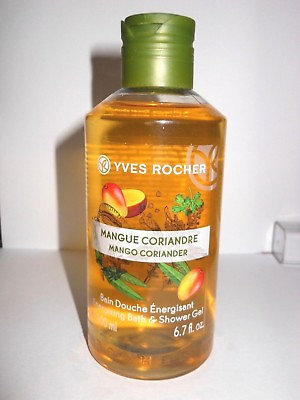 #ad New Yves Rocher Energizing Mango Coriander Perfumed Shower Gel 6.7 oz. Sealed $9.99