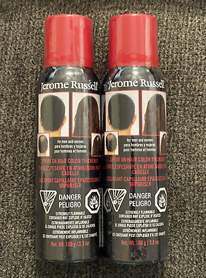 #ad Jerome Russell SPRAY ON HAIR Thinning Hair Thickener 3.5oz 2 pc FREE SHIPPING $19.99