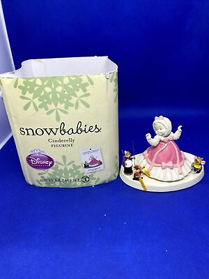 #ad Snowbabies Cinderella Disney Cinderelly Mice Mouse Figurine 4031846 Dept 56 2013 $79.00