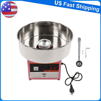 #ad New Electric Commercial Candy Floss Making Machine Cotton Sugar Maker 220V $101.60