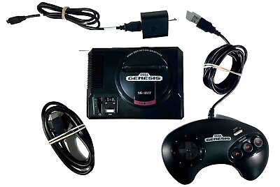 #ad SEGA GENESIS Mini Game Console MK 16000 w Controller amp; Cables *Tested* $55.00