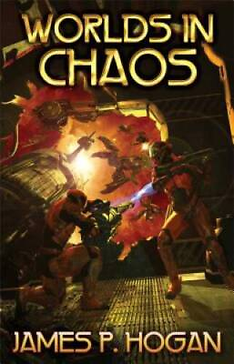 #ad Worlds in Chaos Paperback By Hogan James P GOOD $6.66